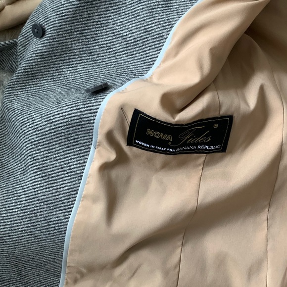 Banana Republic Wool Blazer with Removable Faux Fur - Picture 8 of 13